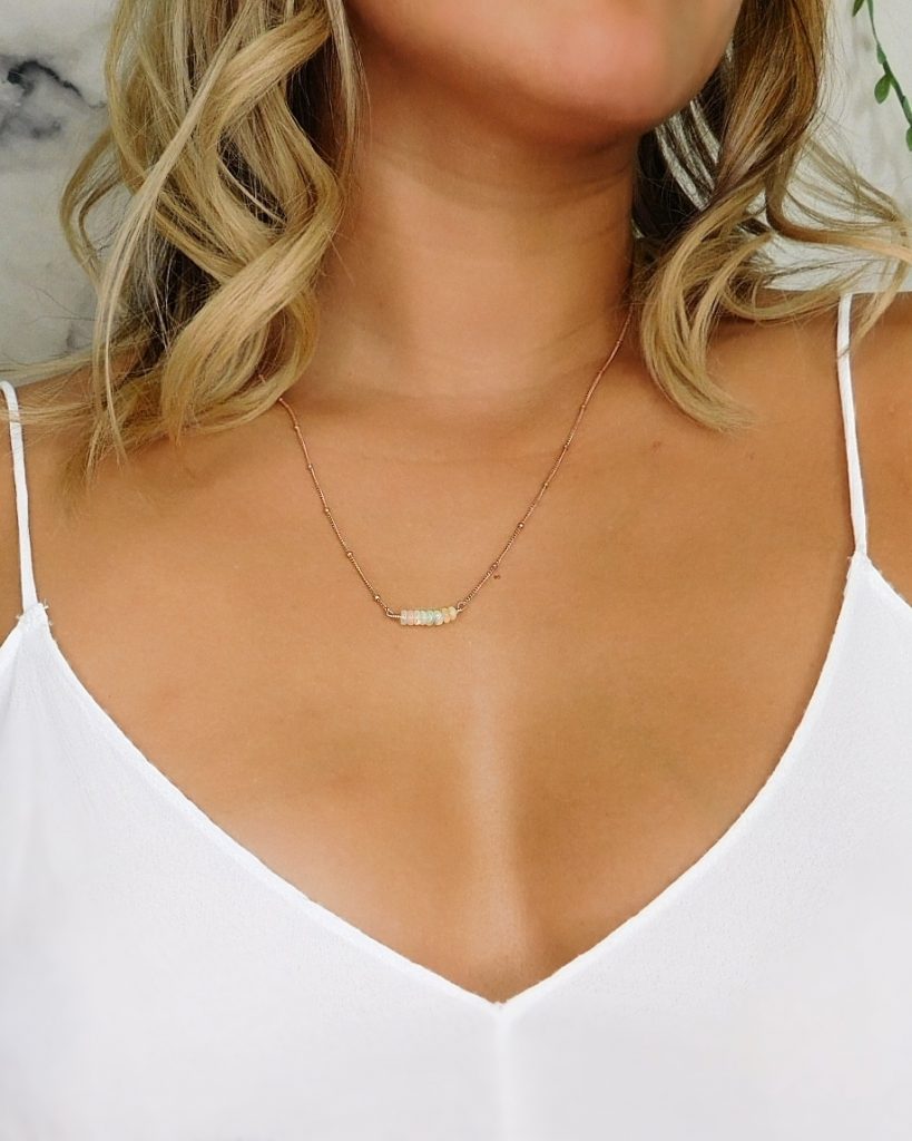 Welo-Opal-Necklace-Simple-Gold-Necklace-Dainty-Opal-Necklace-Gift-for-Mom-14k-Gold-Fill-October-Birthstone-Christmas-Gift